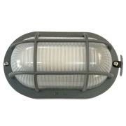 Plafoniera Ovale con Gabbia 60 Watt E27 Leo