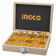 Set 12 Frese per legno AKRT1201 Ingco