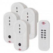 Set di prese con telecomando 4 pz Brennensthul 1507055