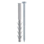 Tasselli In Nylon 8 x 100 mm Con Viti TUP4 Friulsider 50 Pz