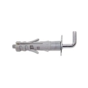 Tasselli Prolungati In Nylon 12 x 57 mm Con Gancio Tecfi 100 Pz