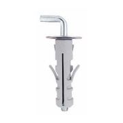 Tasselli In Nylon 12 x 46 mm Con Gancio Corto TA Friulsider 100 Pz