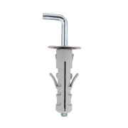 Tasselli In Nylon 12 x 46 mm Con Gancio Lungo TA Friulsider 100 Pz