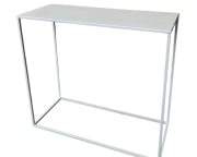 Tavolo a consolle in metallo Made in Italy Basic